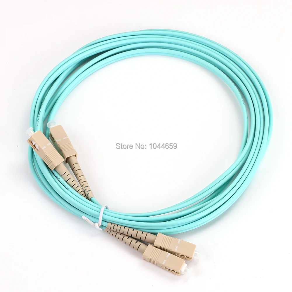 3M SC-SC DUPLEX Multimode 10 GIGABIT High quality 50/125 MULTIMODE FIBER OPTIC CABLE OM3 PATCH CORD Jumper Cable | Компьютеры и офис