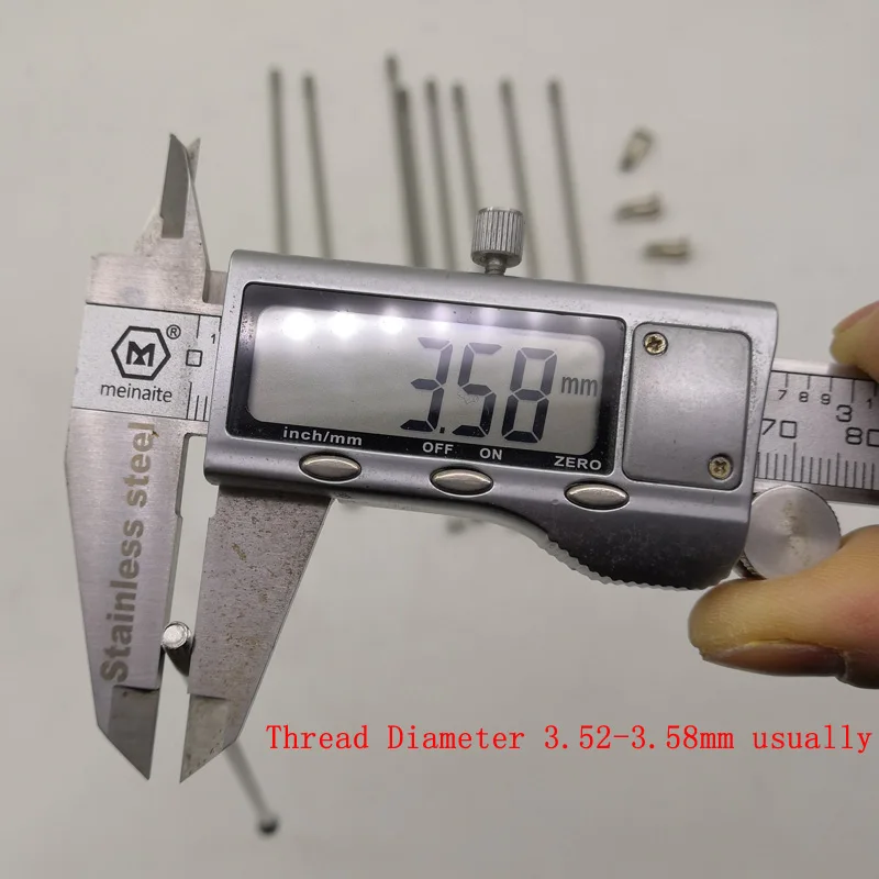 Прямые спицы JQORG 10G 3 2 мм материал из нержавеющей стали 304 цвет серебристый бриджи