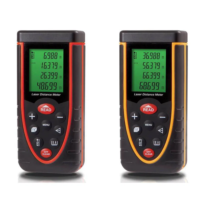 ЖК дисплей Дисплей 40 м Лазерные дальномеры ручной электронная линейка|Лазерные