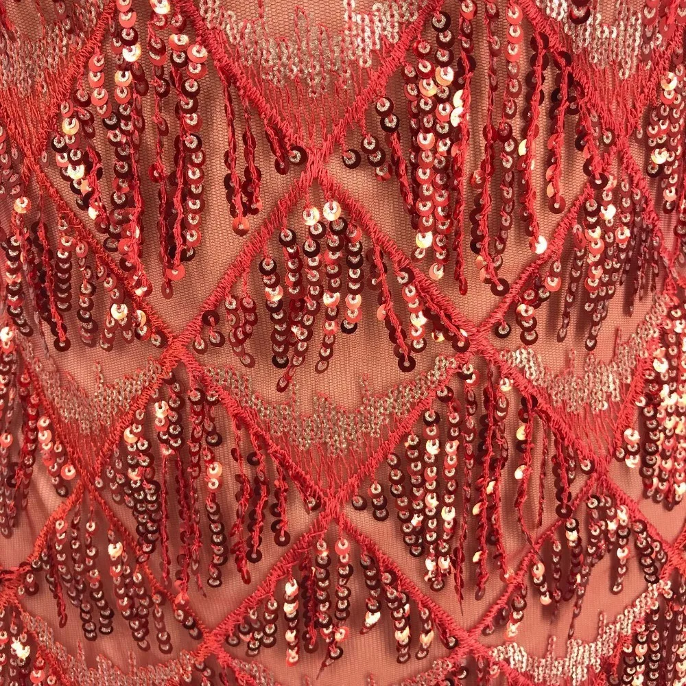 MUXU красное платье с бахромой и пайетками женская одежда vestidos сексуальное облегающее мини открытой спиной