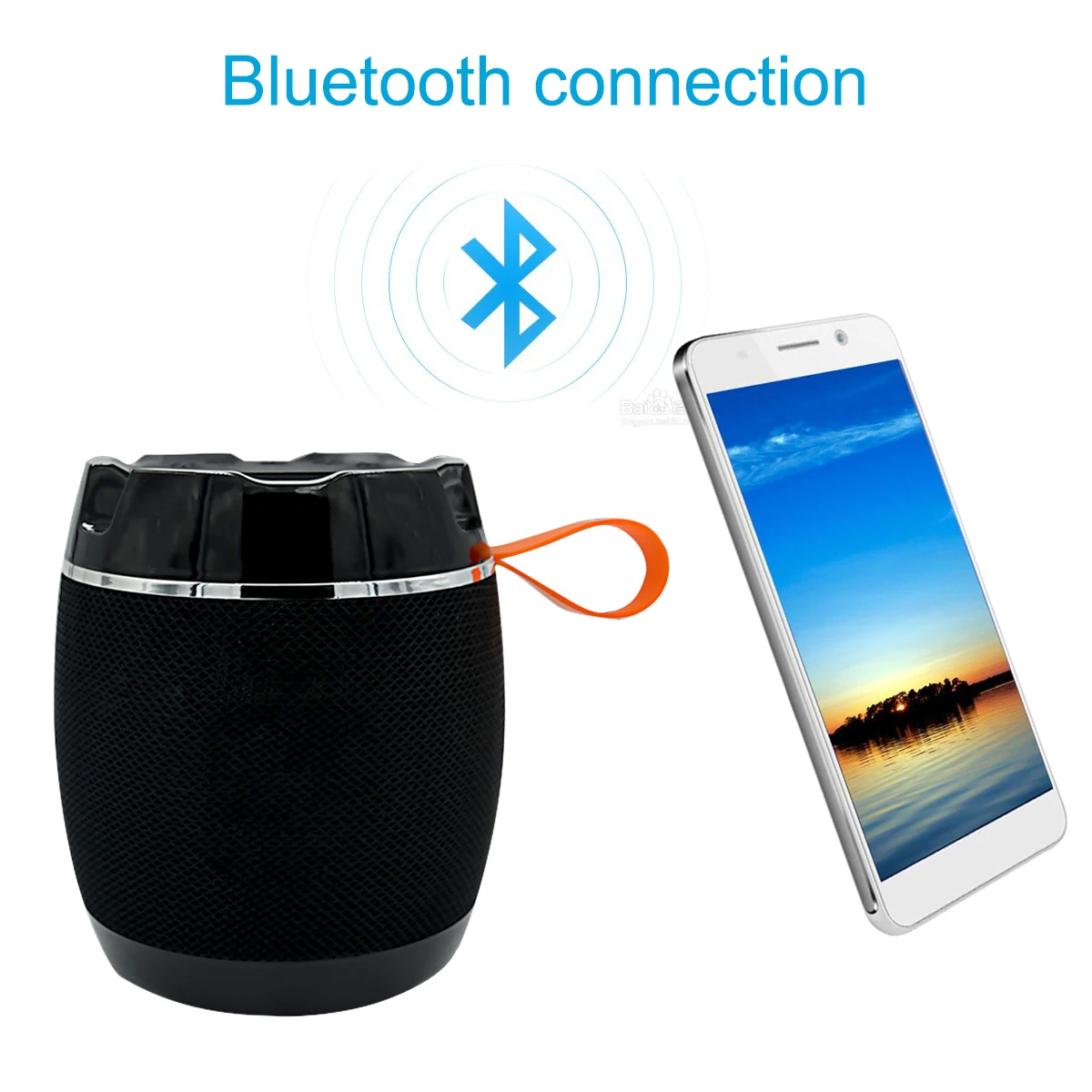 Портативный Bluetooth мини динамик беспроводной сабвуфер стерео звуковая коробка