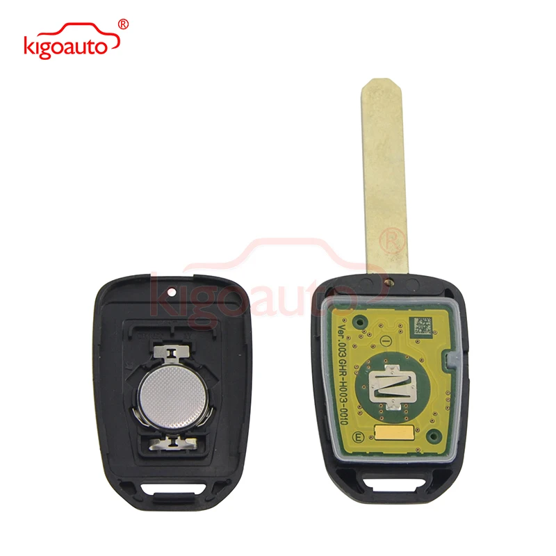Kigoauto 2шт MLBHLIK6 1T для Honda Accord CRV Civic 2014 kigoauto дистанционный ключ 3 кнопки с паникой 313 8 Mhz