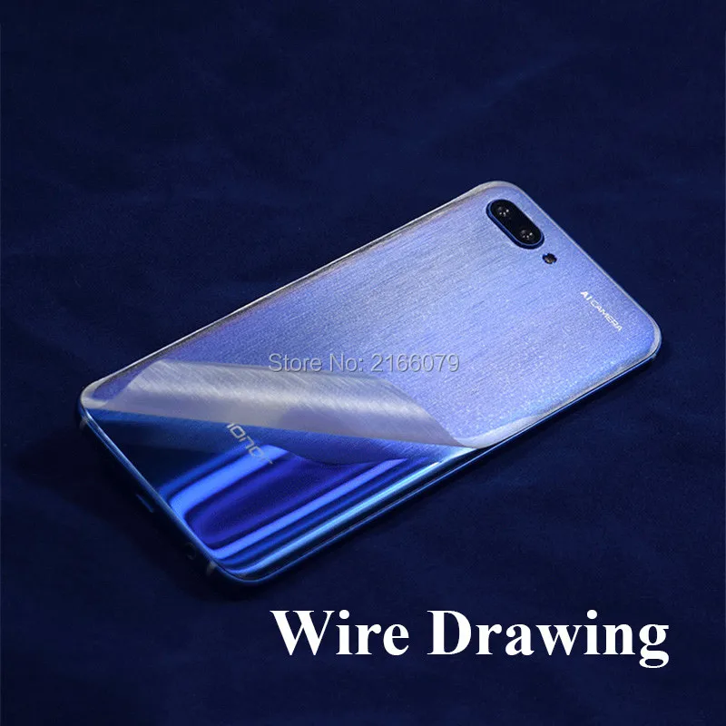 Для huawei Honor 10 5 84 &quotПолное покрытие Задняя крышка из углеродного волокна/наклейка