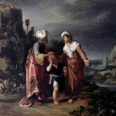 Hagar's Expulsion by Pieter Lastman (1583 1633) печать плакатов (24x36)|Таблички и знаки| |
