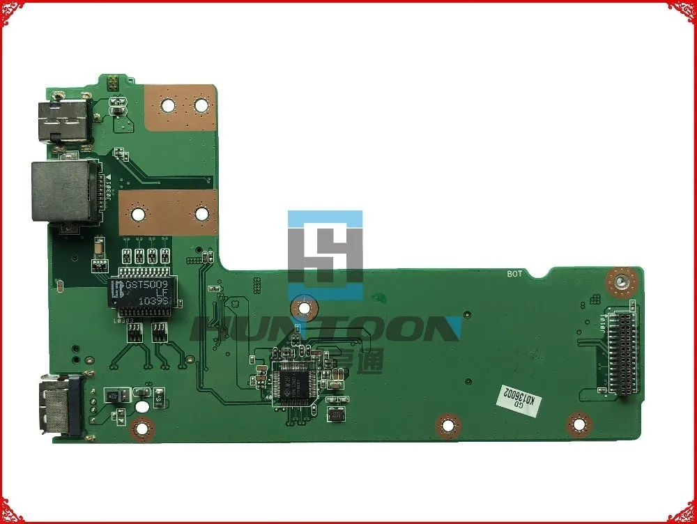Оригинальная плата с разъемом постоянного тока для ASUS K52F K52JR K52JC K52DR X52F X52J DC LAN board.60