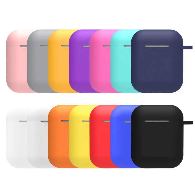 Новый мягкий силиконовый чехол для Apple Airpods противоударный гарнитура AirPods