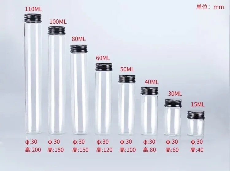Прозрачные бутылки для духов 50 шт./лот 15/30/40/50/60/80/100/110 мл | Дом и сад