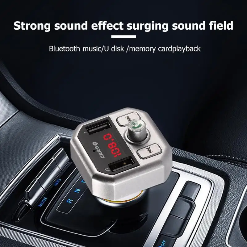 Bluetooth автомобильный комплект fm передатчик USB зарядное устройство беспроводной