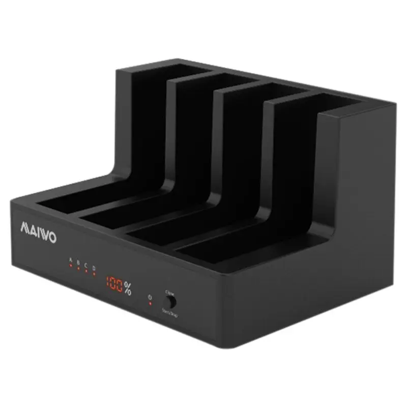 MAIWO HDD корпус для 2 5/3 5 дюймов HDD/SSD USB 3 0 SATA I/II/III четыре отсека док станция