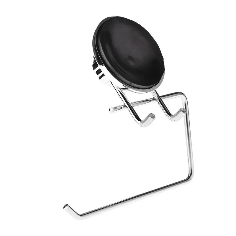 Bathroom Sucker Restroom Toilet Roll Paper Punch Free Tissue Holder Strong Suction Napkin Rack Hook Towel Hanging Rod | Дом и сад