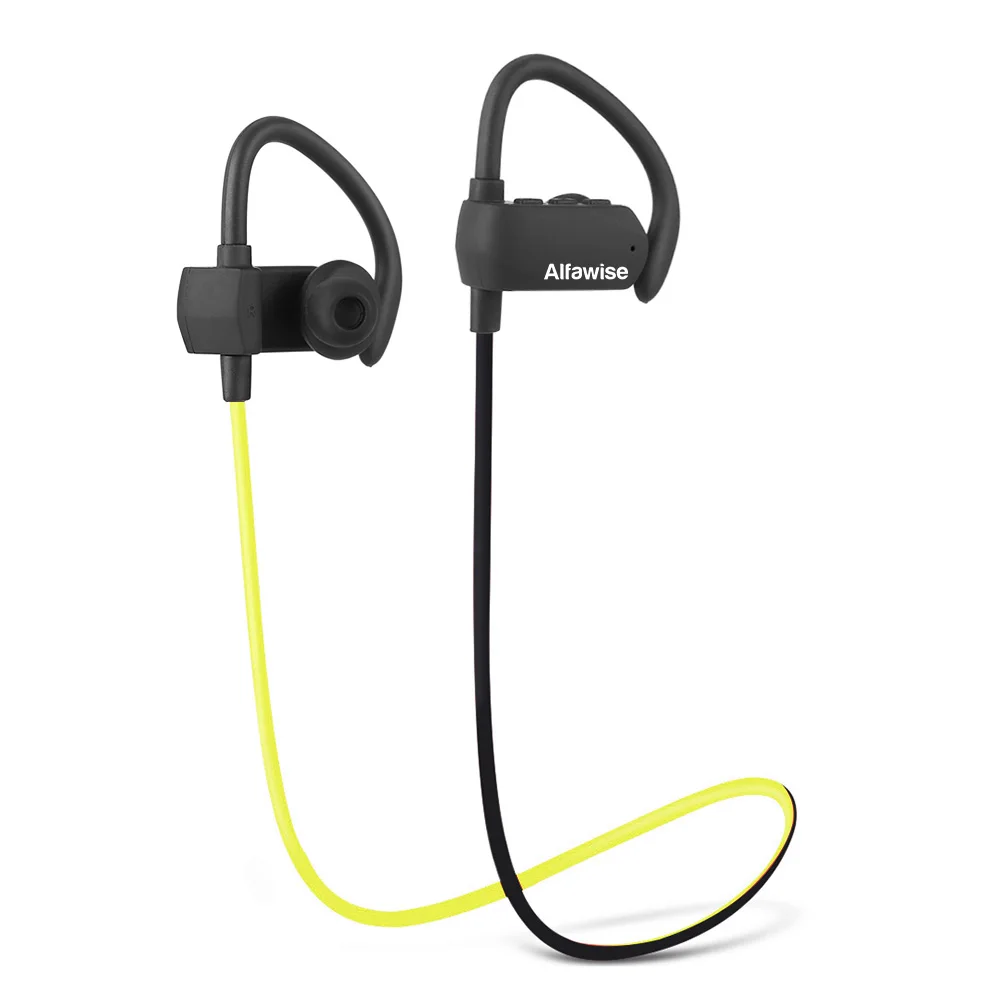 Оригинальный Alfawise A9 Беспроводной Спорт Bluetooth 4 1 наушники Шум отмены с