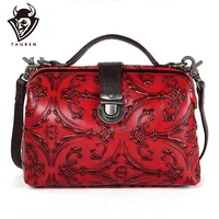 tauren shell women messenger bags high quality handbags cross body bag genuine leather mini female shoulder