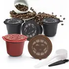 13 шт. многоразовые Многоразовые капсулы для кофе Nespresso со стандартными кухонными аксессуарами