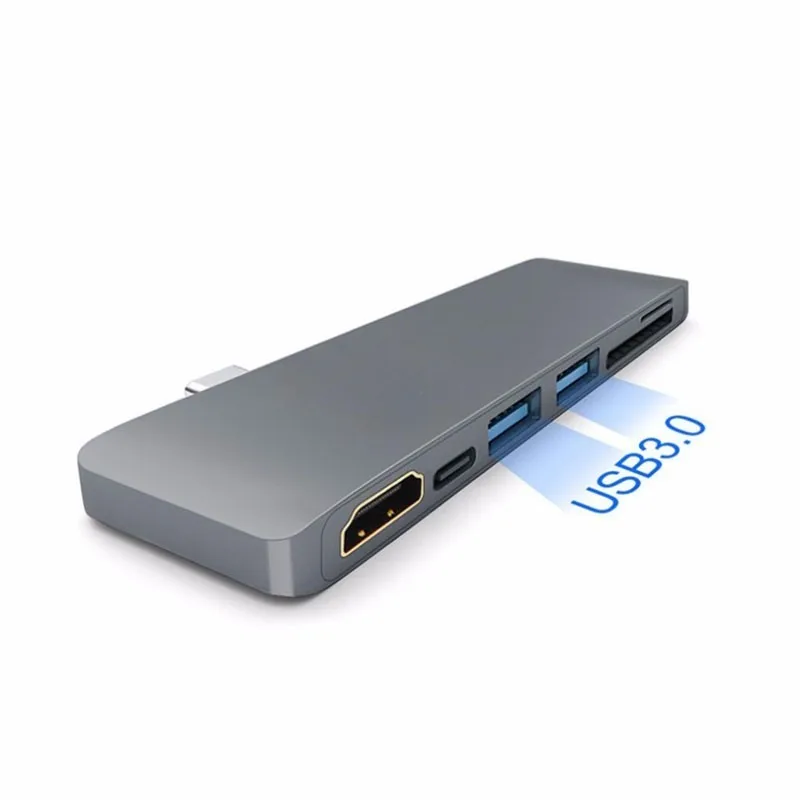 USB-концентратор Type C на 4K HDMI для Samsung S8 S9 Note 8 Dex Mode Thunderbolt 3 | Компьютеры и офис