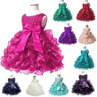 0 24m toddler baby girl infant princess lace tutu dress baby girl ball gown wedding party vestidos for baby 1 years birthday