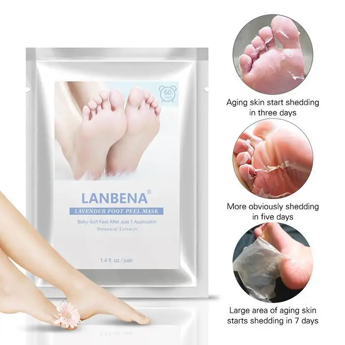 Hydrating Foot Mask Unisex Professional Hard Care Dead Skin Remover Baby-soft Feet Peel | Красота и здоровье