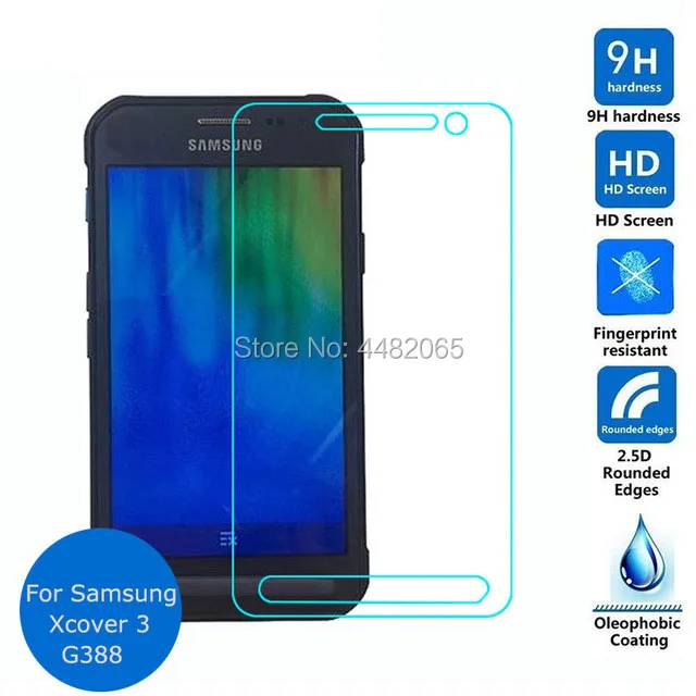 Закаленное стекло для Samsung Galaxy Xcover 3 защитная пленка экрана XCover3 G388 G388F чехол
