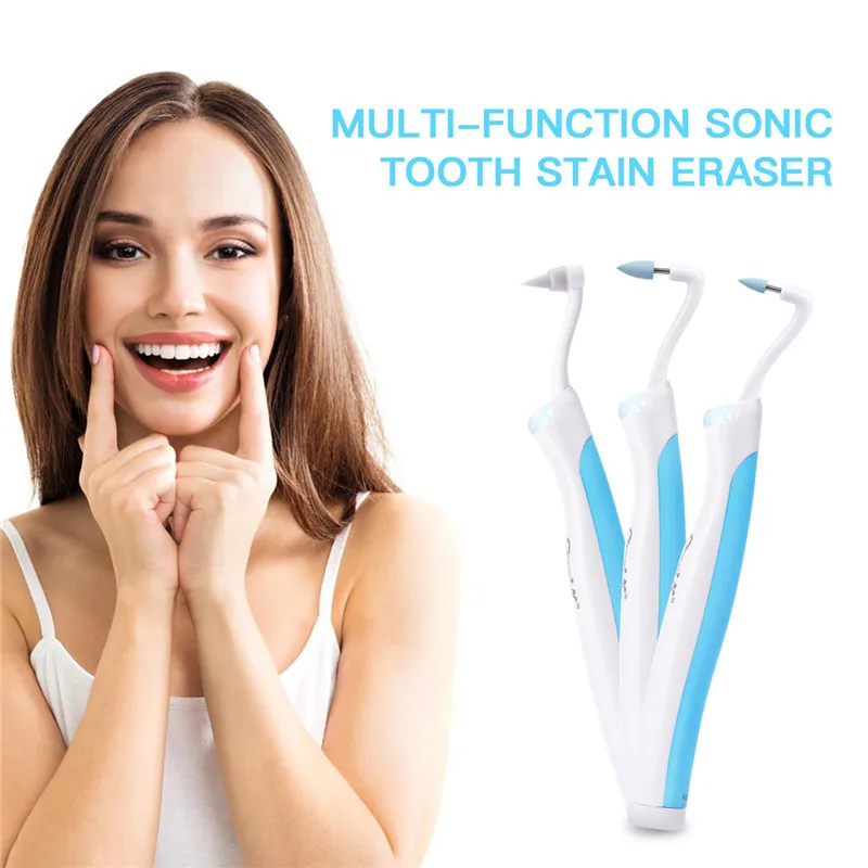 

Electric Ultrasonic Tooth Stain Eraser Plaque Remover Dental Teeth Whitening Dental Cleaning Tooth Stain Eraser Plaque Remover