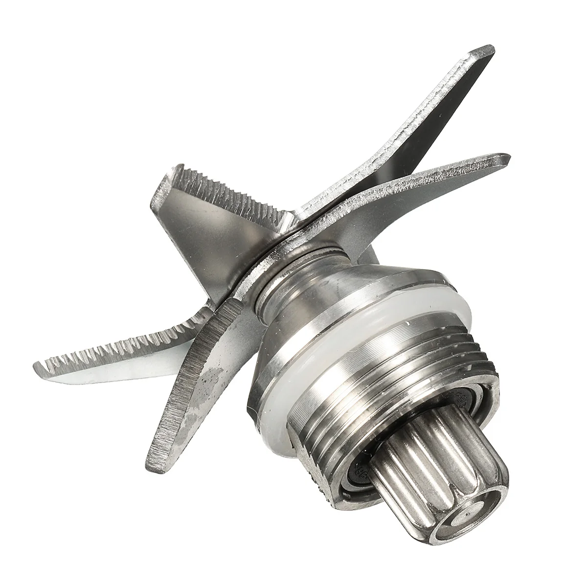 1 шт. серебряное лезвие блендера для льда с уплотнительным кольцом из нержавеющей