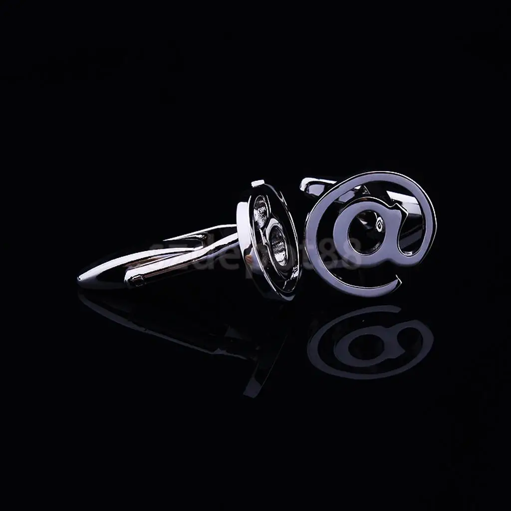 1 пара мужских новинок @ в Интернете электронная почта Символ Запонки|cufflinks opal|novelty
