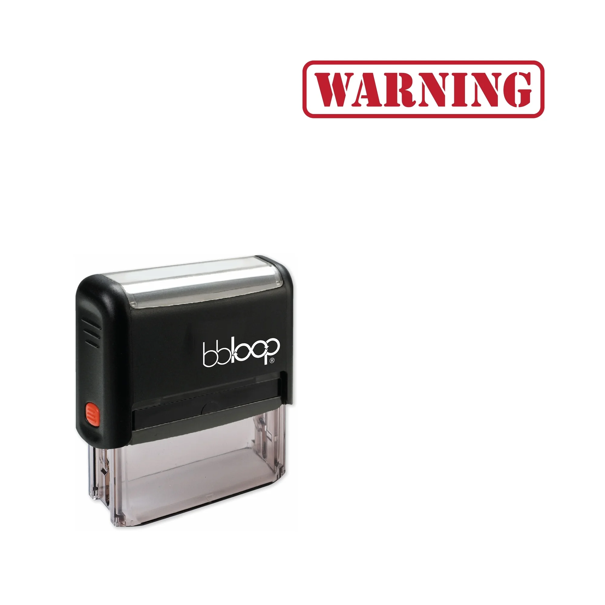 

Bbloop «Warning» самонаполняющийся офисный штамп, прямоугольный военный Трафарет Стиль