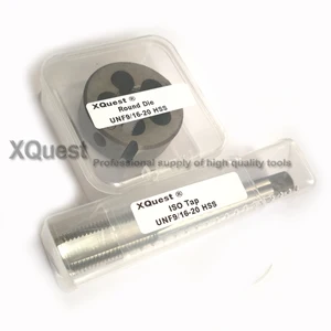 Набор метчиков и плашек с правой резьбой UNC 516, 38, 12, 916, 58, 34, унифицированные резьбовые метчики UNF UNS 34-36, 58-40, 916-32, 12-28, 2 шт.