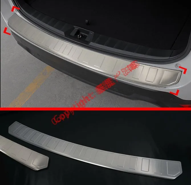 

Stainless Steel Rear Bumper Sill Protector For Subaru Forester SK 2018 2019