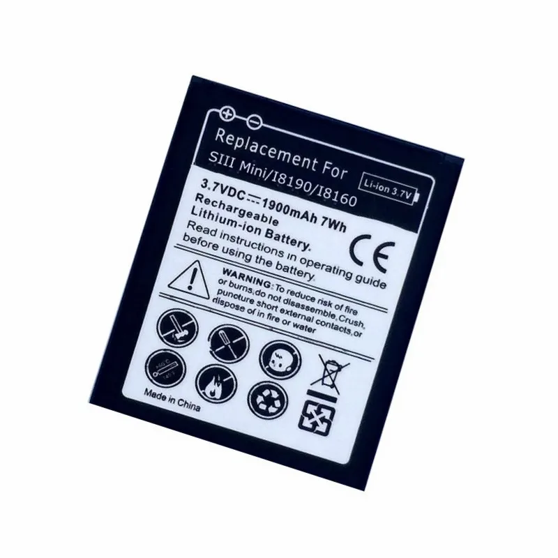 EB L1M7FLU 425161LU Мобильный телефон батарея для Samsung Galaxy S3 мини S3Mini i8190 i8160 i699 замены