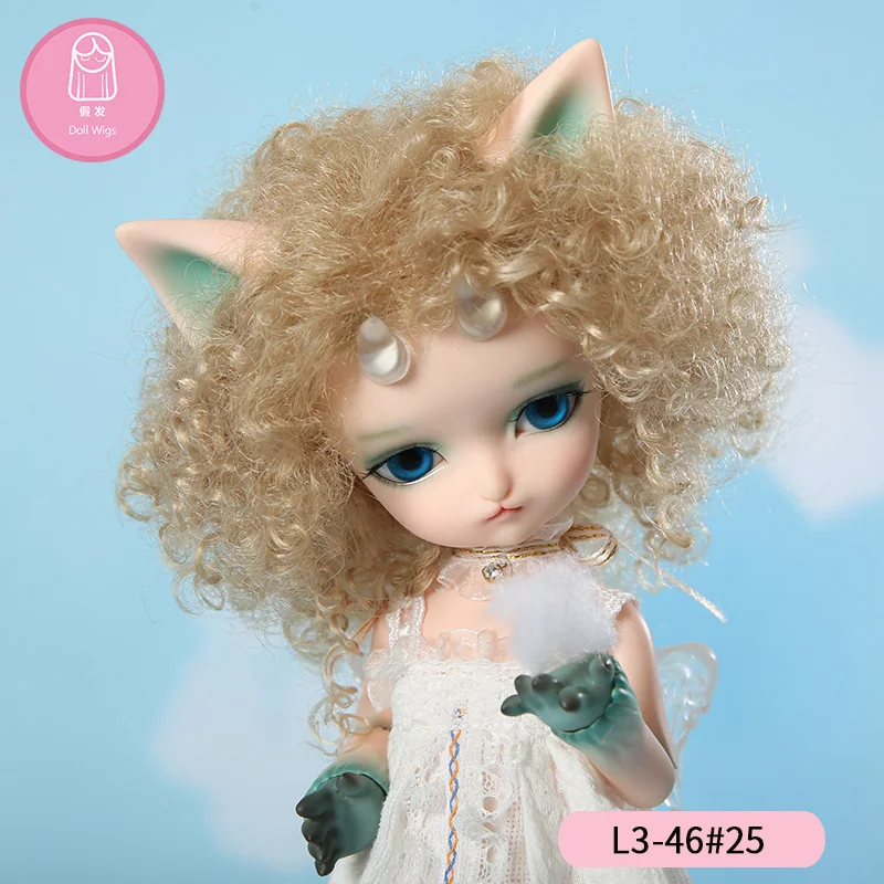 BJD парик для куклы 1/3 шерсть рулон Diy высокая температура Dollsome IP SD длинные прямые аксессуары для волос