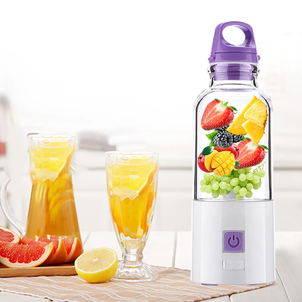 Многофункциональная портативная электрическая соковыжималка с usb зарядкой