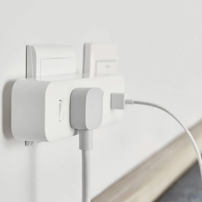 Адаптер питания Xiaomi Mijia портативный дорожный адаптер с 2 USB портами 5 В 1 А розетки