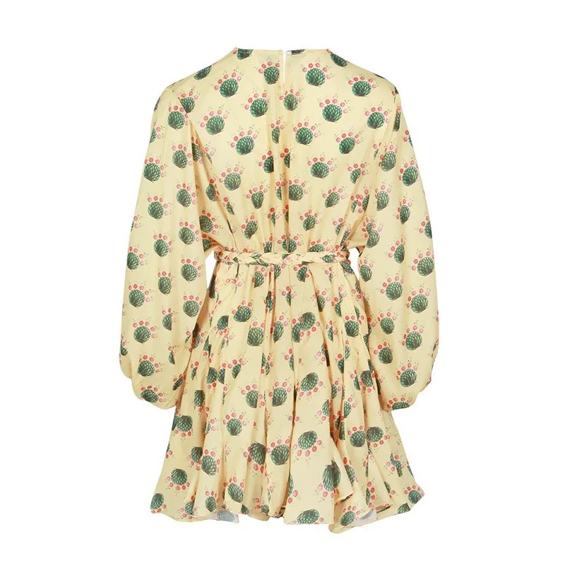 TWOTWINSTYLE винтажное популярное цветное женское платье с круглым вырезом и длинным