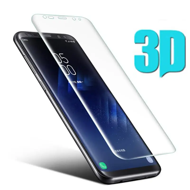 3D обновление для Galaxy S7 Edge защита экрана полное покрытие ультра прозрачное Samsung