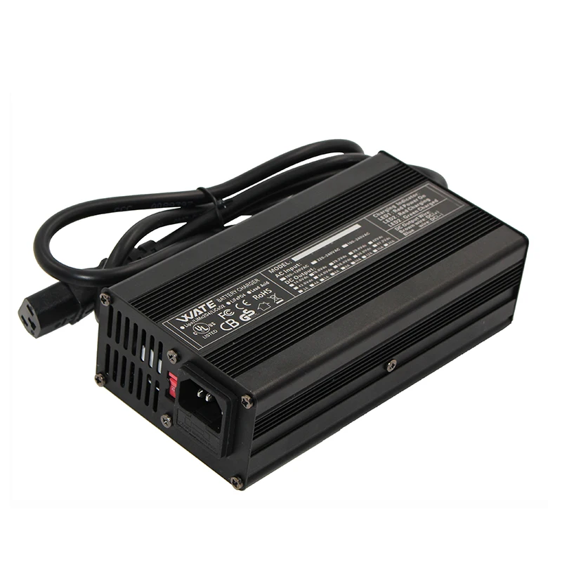 50.4V 4A Charger Li-ion for 44.4V 12S Electric Bike lithium Battery Aluminum shell With fan | Электроника