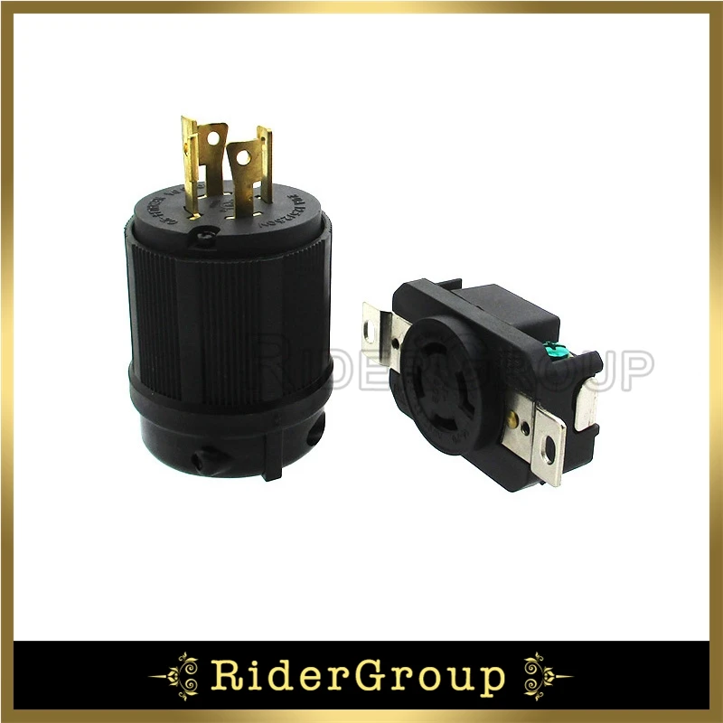 4 Prong Receptacle Twist Lock Plug Socket 20AMP 125/250V NEMA L14-20R UL Approval For Generator | Автомобили и мотоциклы