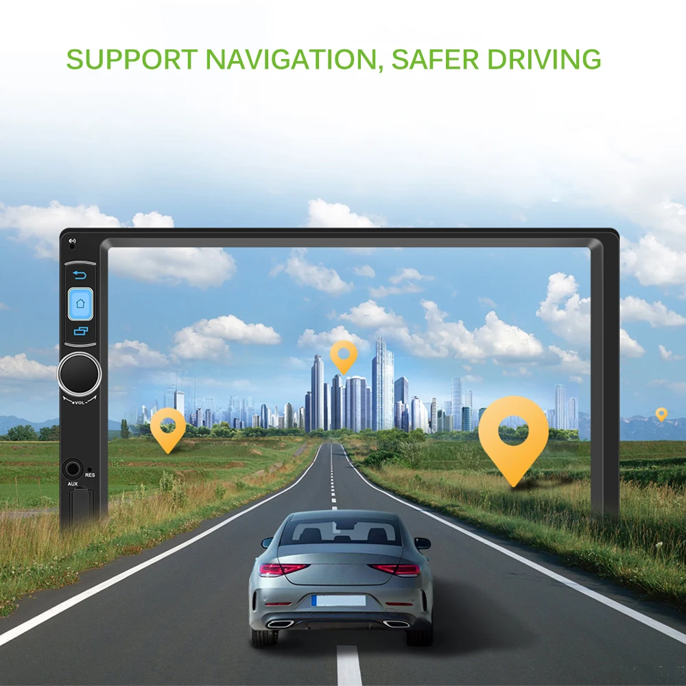 Видеовход для автомобиля DVD VCD PlayerGPS автомобильный проигрыватель универсальные