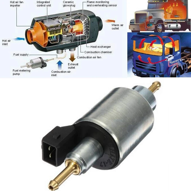 1Kw-5Kw топлива Воздушный стояночный отопитель насос 12V 10A 22Mpa авто Электрический