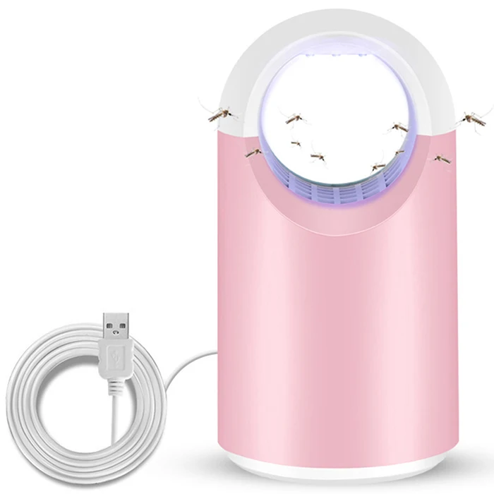 USB Photocatalyst Mute Efficient Mosquito Killer Lamp Light Silent LED Bug Zapper Trap Insect Charger | Дом и сад