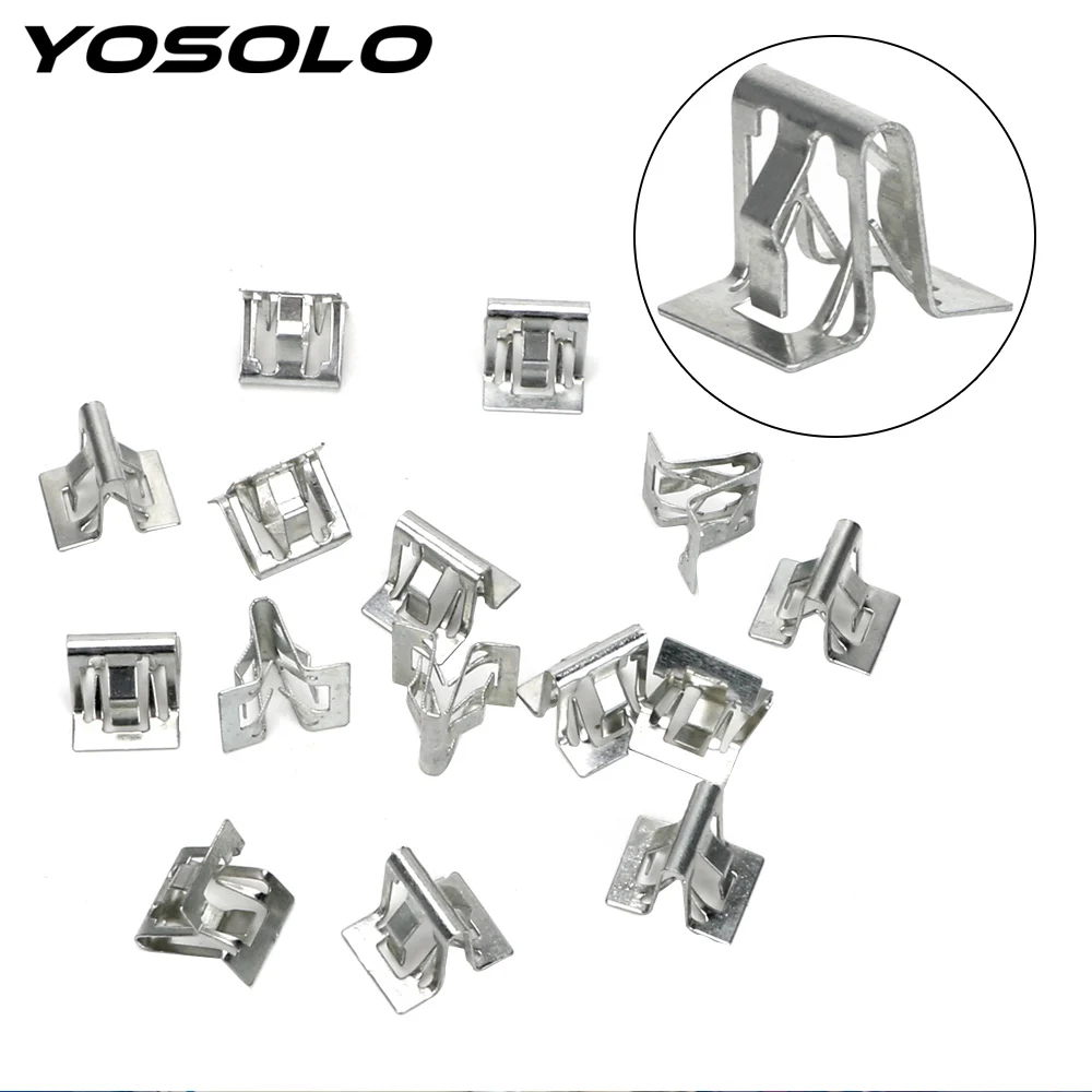 YOSOLO 15 шт. внутренняя отделка Плита стационарная железная скоба для крепления