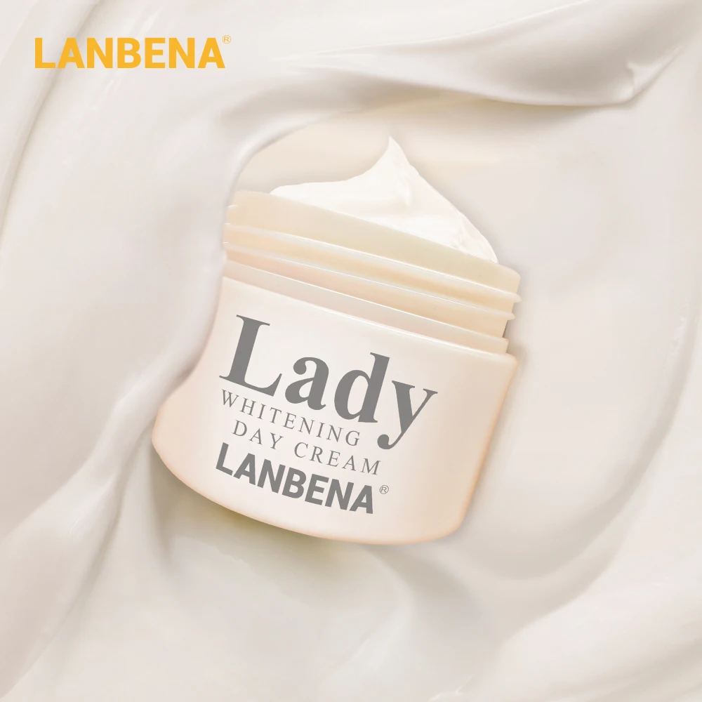 Купить 3 получить 1 подарок Lanbena отбеливающий увлажняющий крем для лица