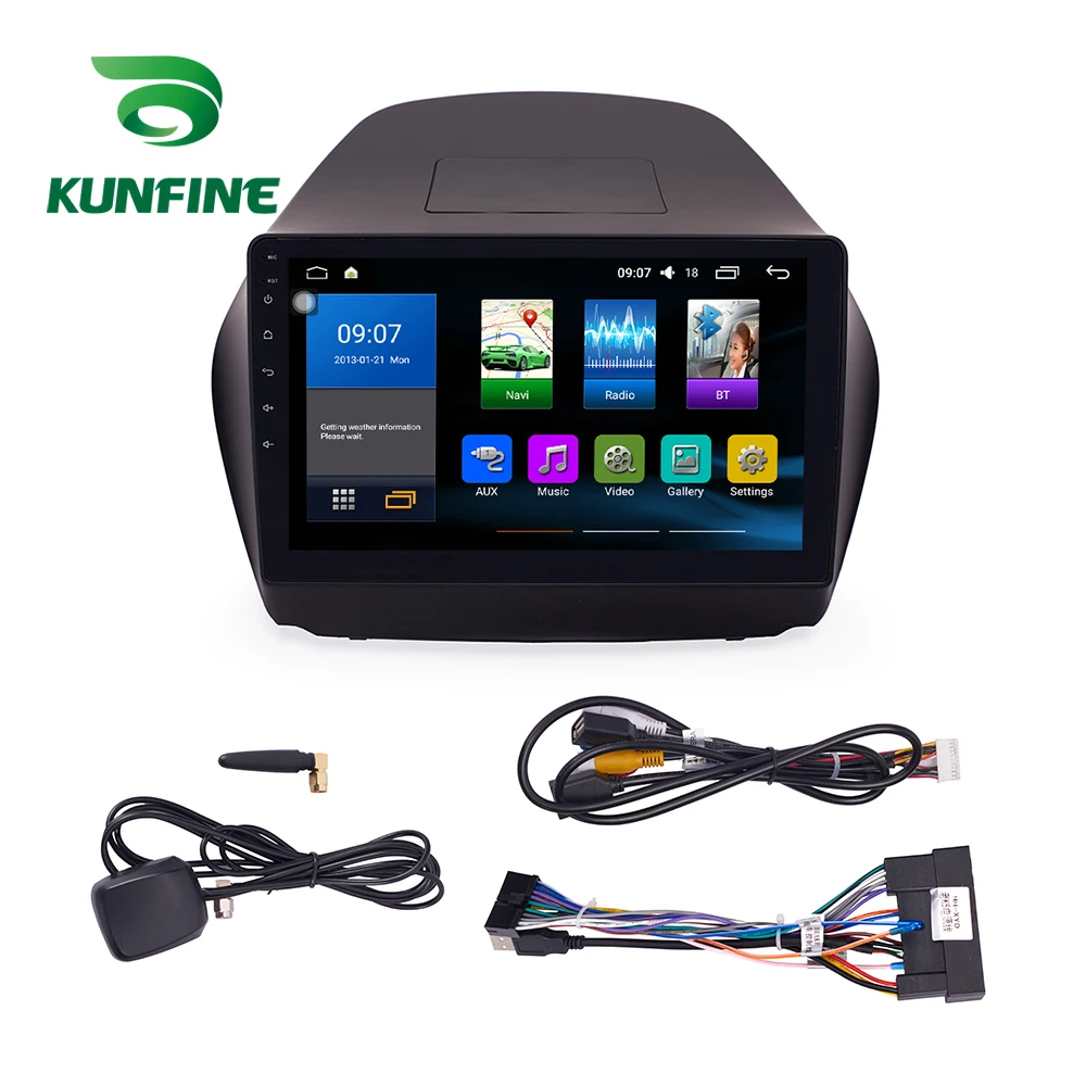 Восьмиядерный 1024*600 Android 8 1 автомобильный DVD GPS навигационный плеер Deckless стерео для