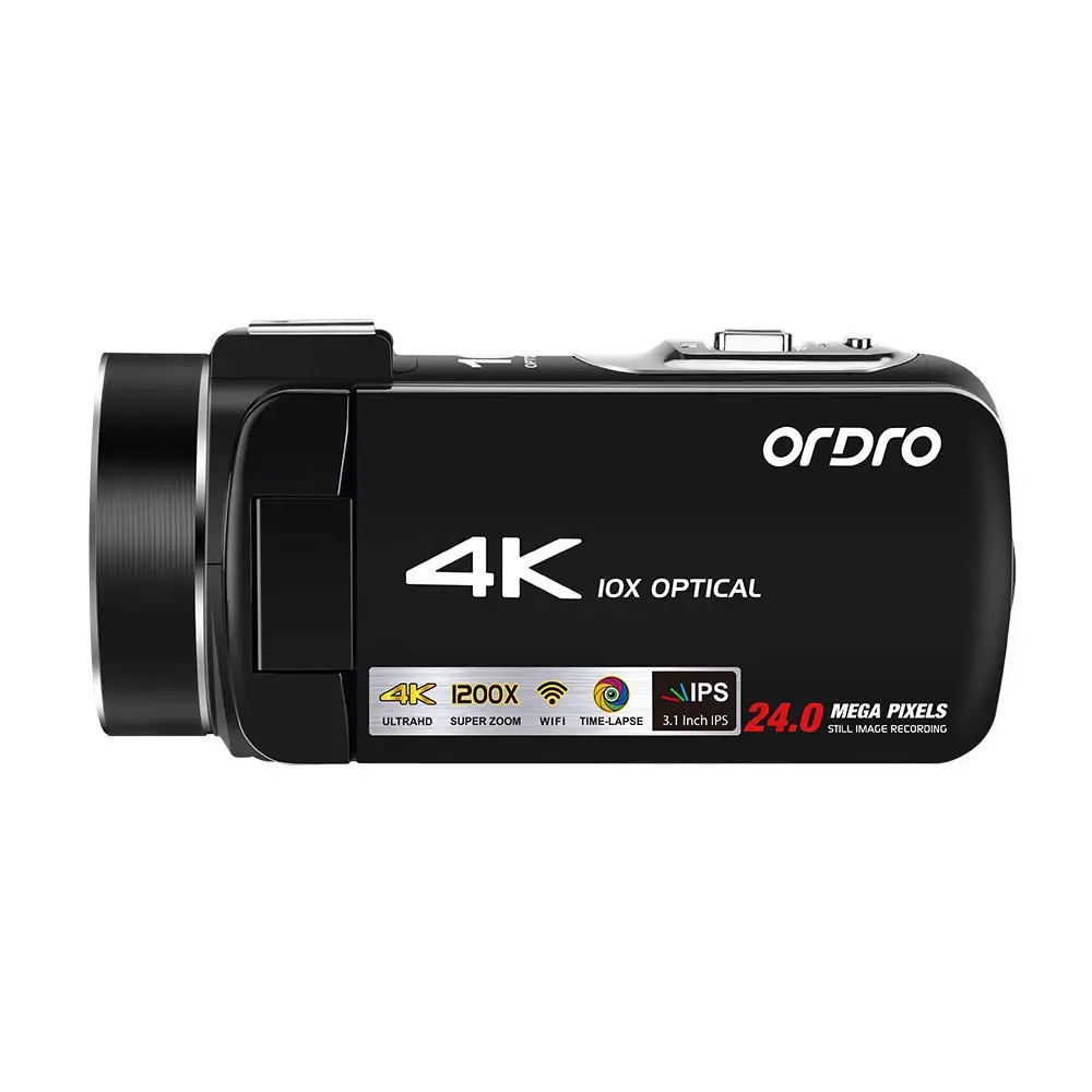 Видеокамера Ordro AC7 4K 3 1 IPS Ultra HD WiFi|Любительские видеокамеры| |