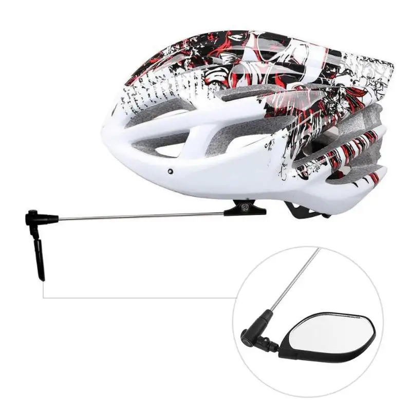 SEWS-360 Degree Adjustable Helmet Rearview Mirror For Bike Bicycle | Спорт и развлечения