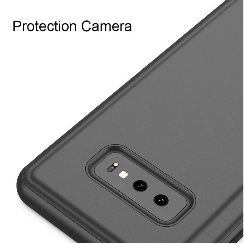 Чехол книжка с подставкой для телефона Samsung Galaxy S10 Plus S10e M20 M10 360 полностью