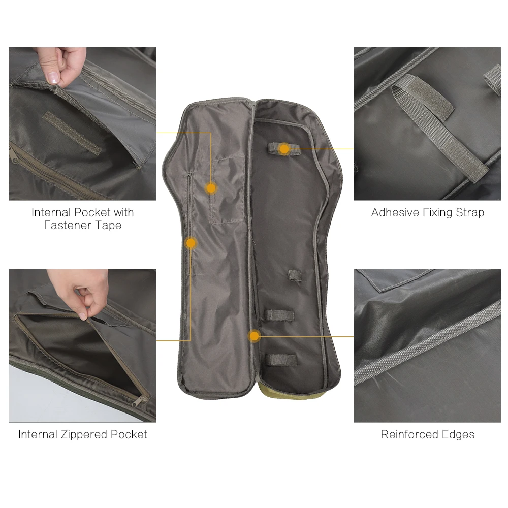 Fishing Rod Bag Case Pole Tackle Storage Hunting Gear Carry Carp Pesca | Спорт и развлечения