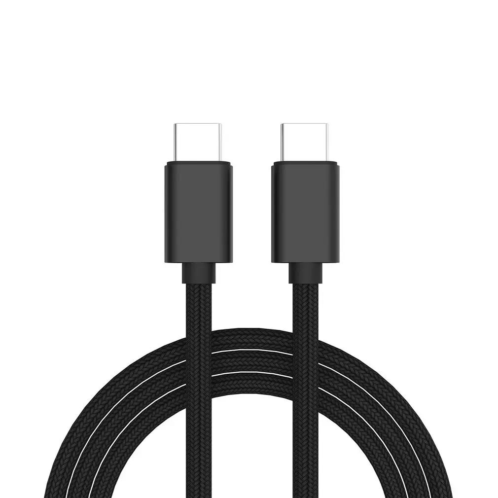 Новый Usb 3 1 двойной разъем передачи зарядки линии головкой тип c данных быть
