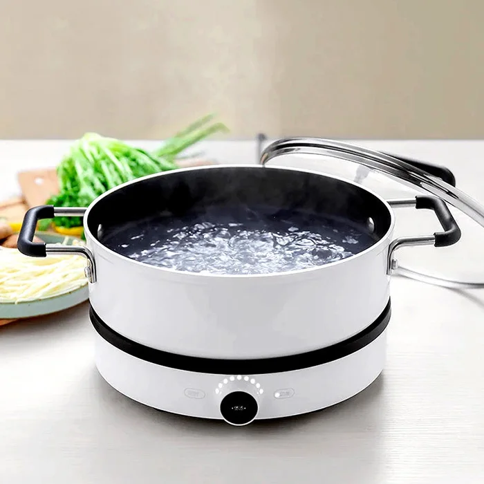 4L антипригарная Кастрюля для посудомоечной машины безопасные алюминивые