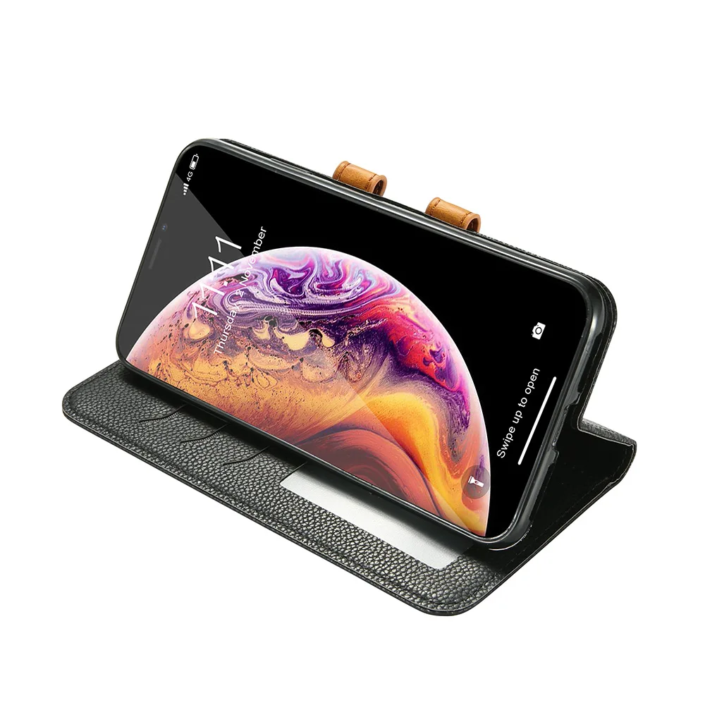 Кожаный флип чехол KISSCASE для Huawei P30 P20 P10 Lite Pro чехлы бумажники Mate 20 10 P Smart