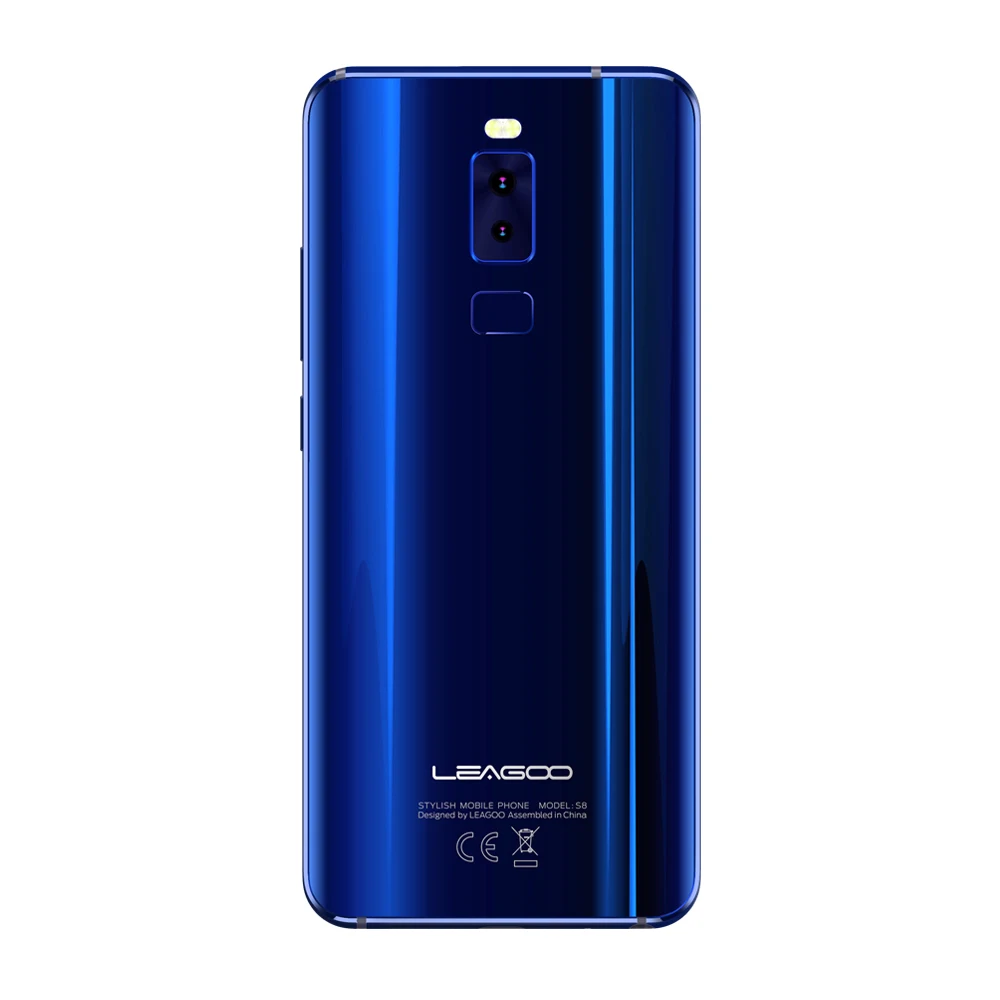 Leagoo S8 18:9 Display 5.7''HD MT6750T Octa Core Android 7.0 3GB RAM 32GB ROM Fingerprint 13MP 4 Cameras Mobile Phone | Мобильные