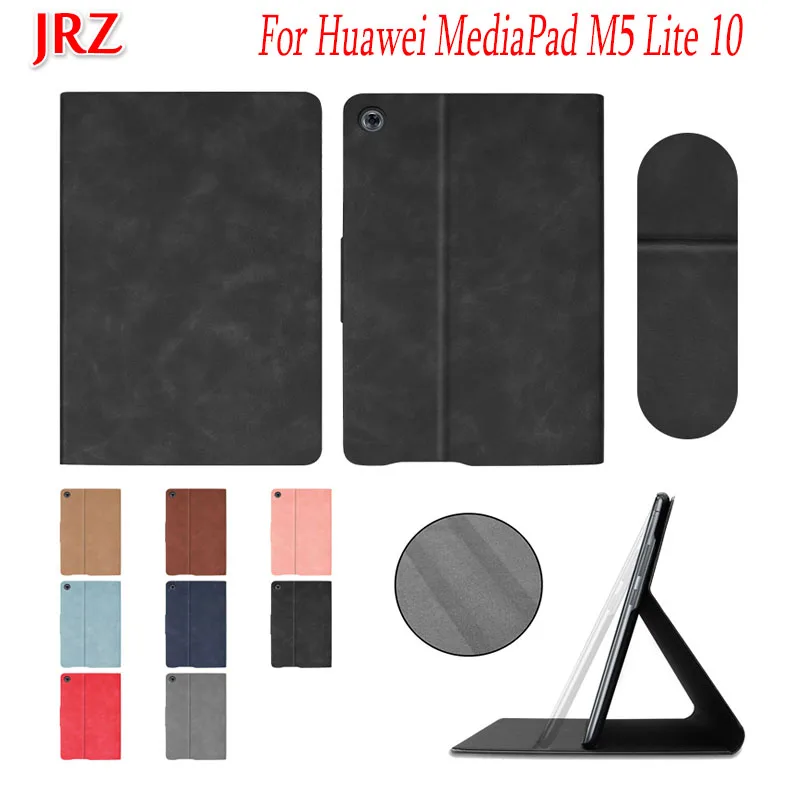 Для Huawei MediaPad M5 Lite 10 BAH2 W19/L09/W09 0 ''защитный чехол из резины кожи воловьей с